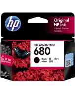 HP 680 Black Original Ink Advantage Cartridge