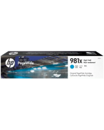 HP 981X High Yield Cyan Original PageWide Cartridge