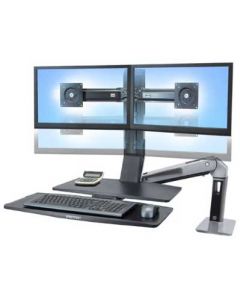 Ergotron WorkFit-A - Dual Monitor with Worksurface