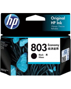 HP 803 Economy Black Original Ink Cartridge