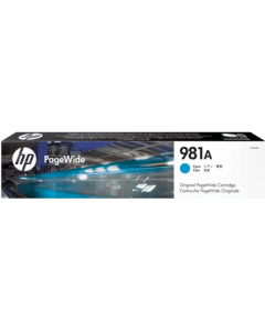 HP 981A Cyan Original PageWide Cartridge